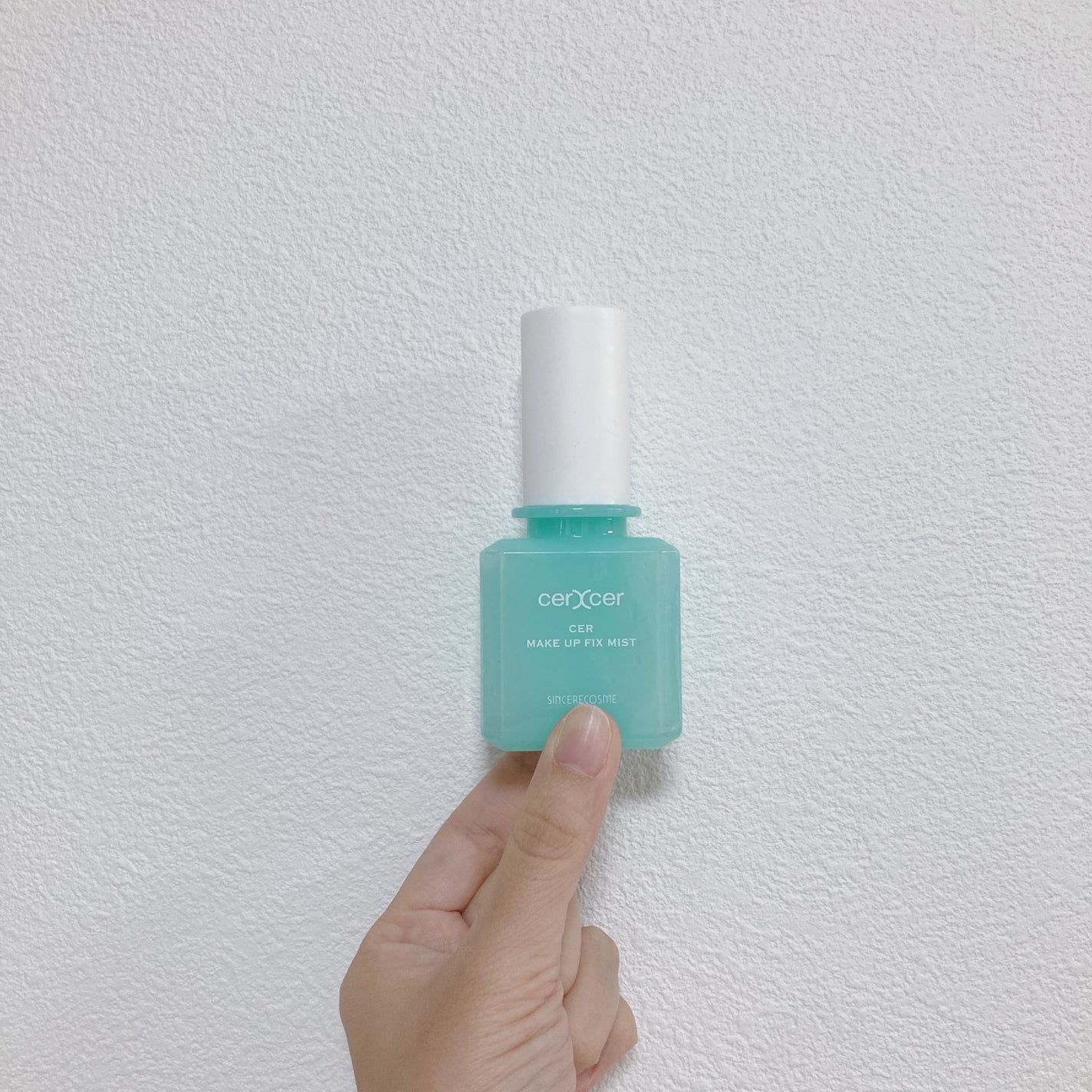 メイクアップフィックスミスト/cerXcer/フィックスミストを使ったクチコミ(1枚目)