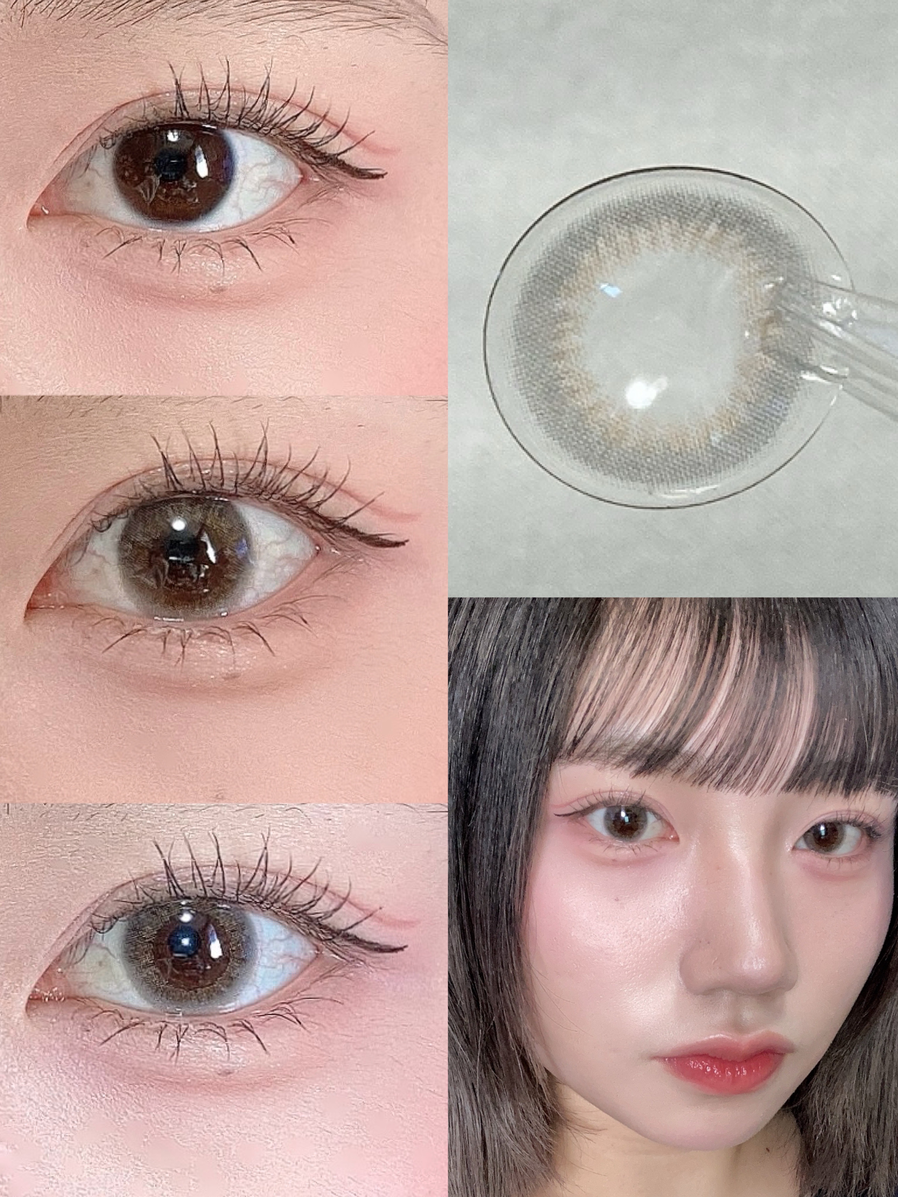 Victoria(ヴィクトリア）1day Dusty Gray/Victoria/ワンデー（１DAY）カラコンを使ったクチコミ（2枚目）