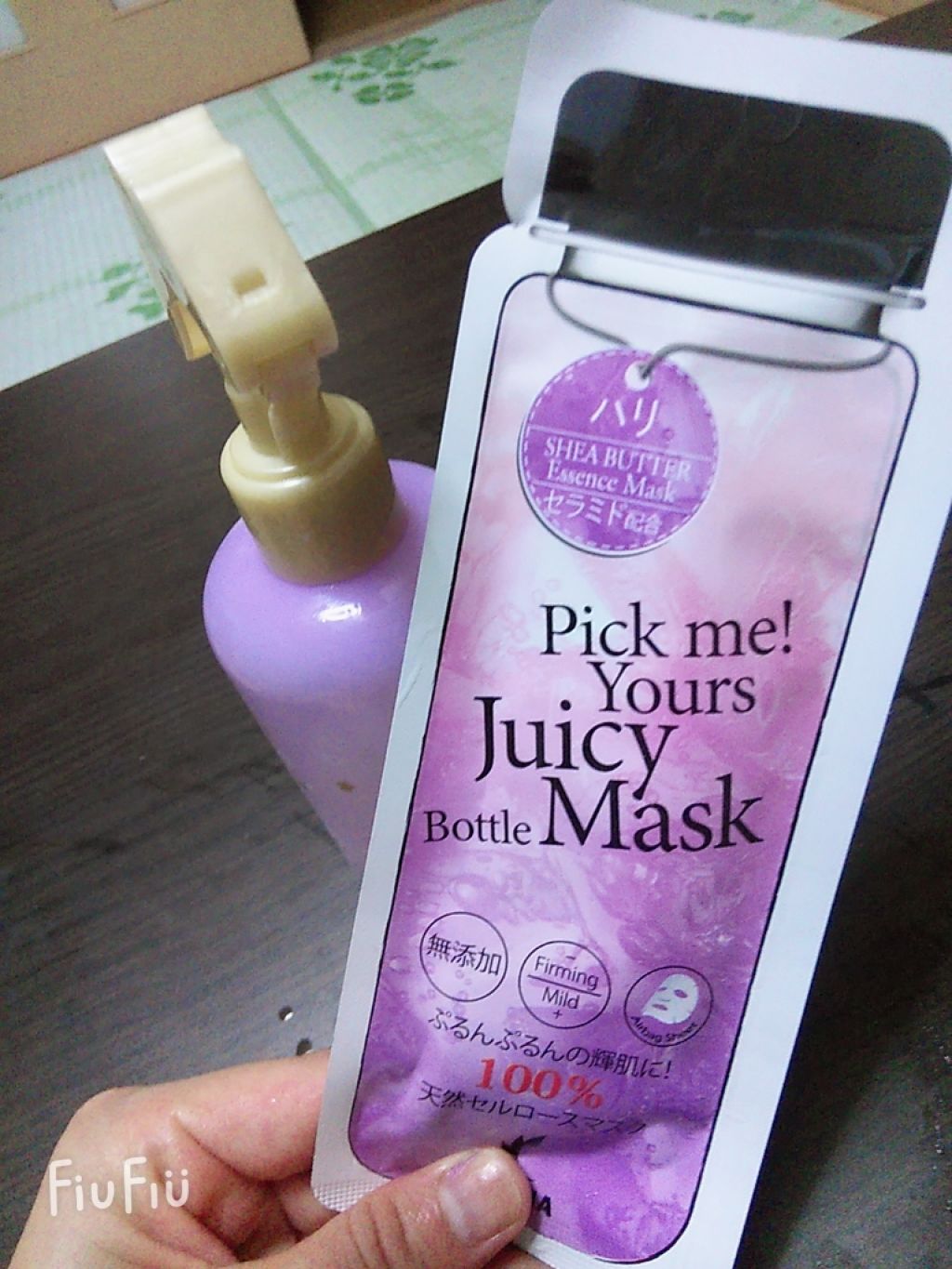 シゼナ ジューシーボトルマスク/Dermal/シートマスク・パックを使ったクチコミ（1枚目）