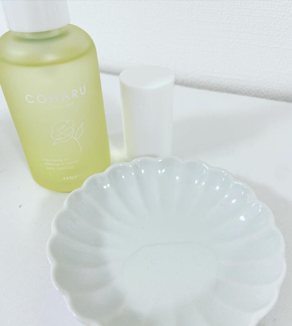 スタイリングオイル<タイト＆ウェット>/COHARU/ヘアオイルを使ったクチコミ（2枚目）