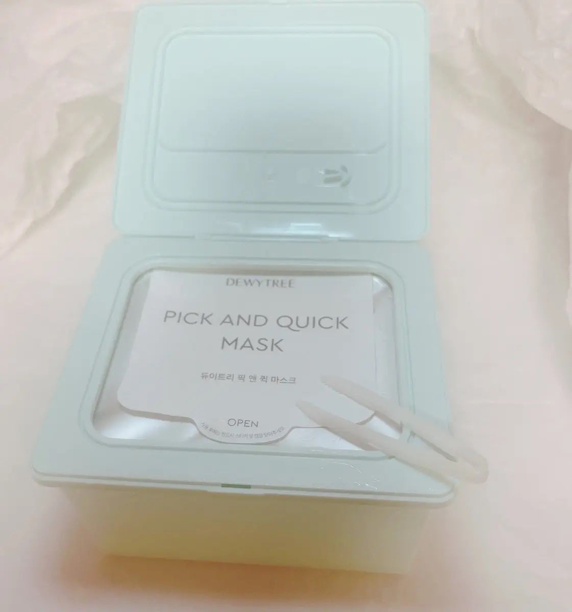 ピック&クイック モーニングむくみマスク/DEWYTREE/シートマスク・パックを使ったクチコミ(1枚目)