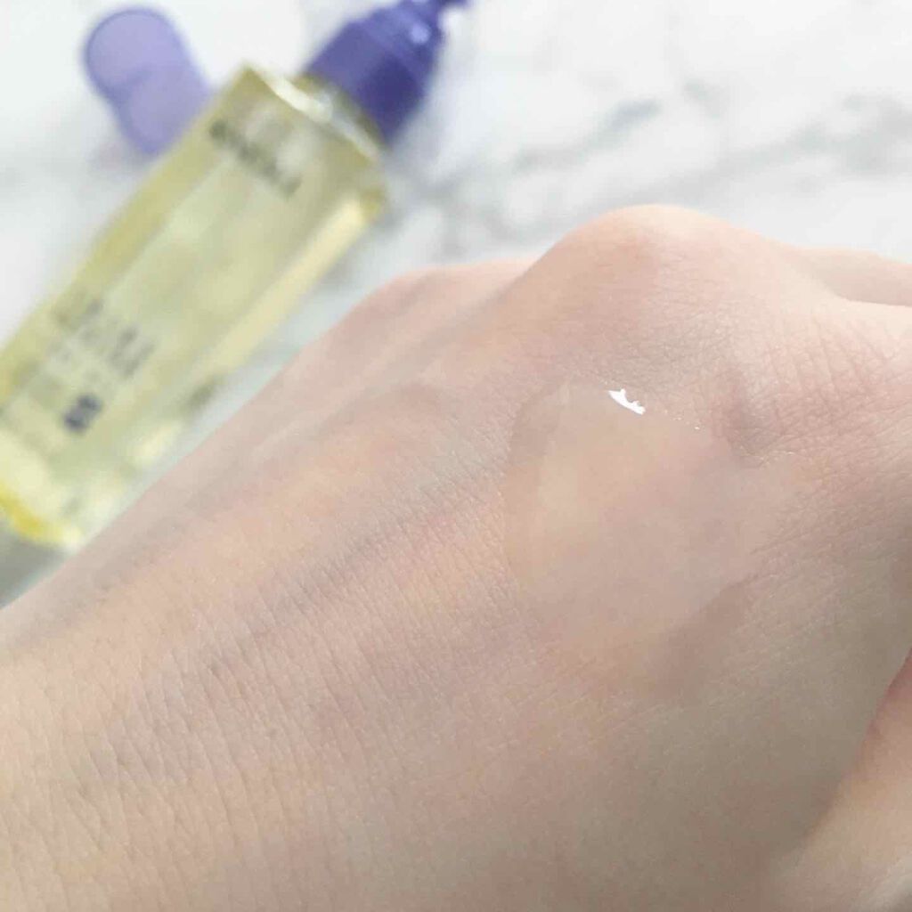 シャイン カラーケア オイル/スティーブンノル ニューヨーク/ヘアオイルを使ったクチコミ(3枚目)