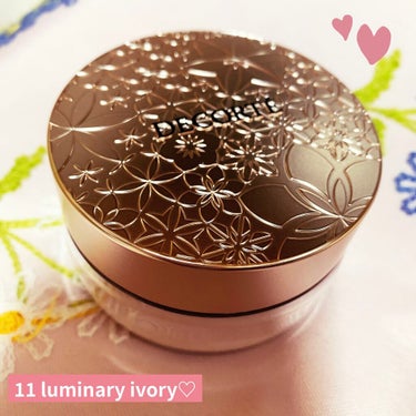 フェイスパウダー 11 luminary ivory/DECORTÉ/ルースパウダーを使ったクチコミ（2枚目）