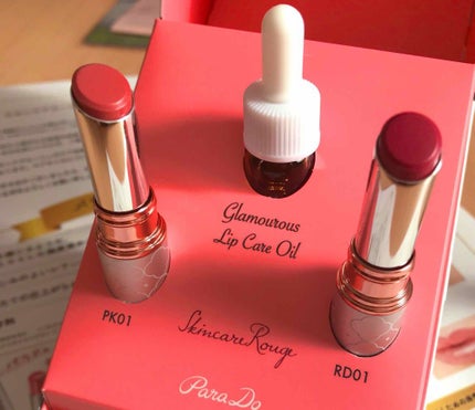 スキンケアルージュ/パラドゥ/口紅を使ったクチコミ(1枚目)