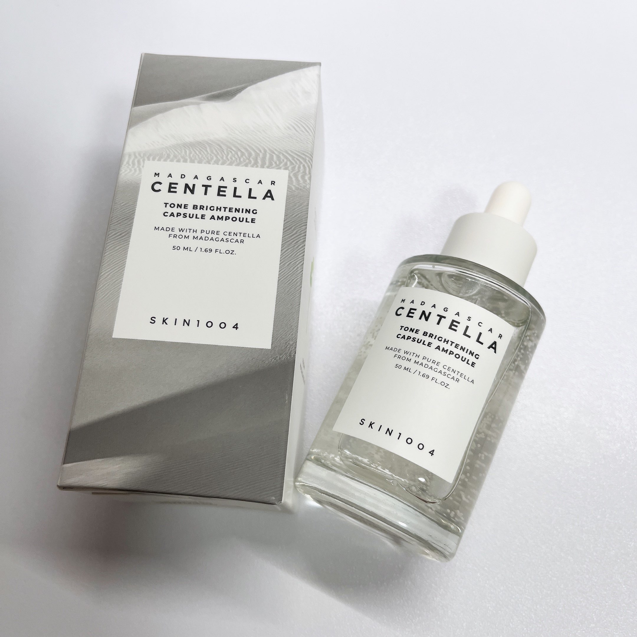 トーンブライトニング カプセルアンプル/SKIN1004/美容液を使ったクチコミ（1枚目）