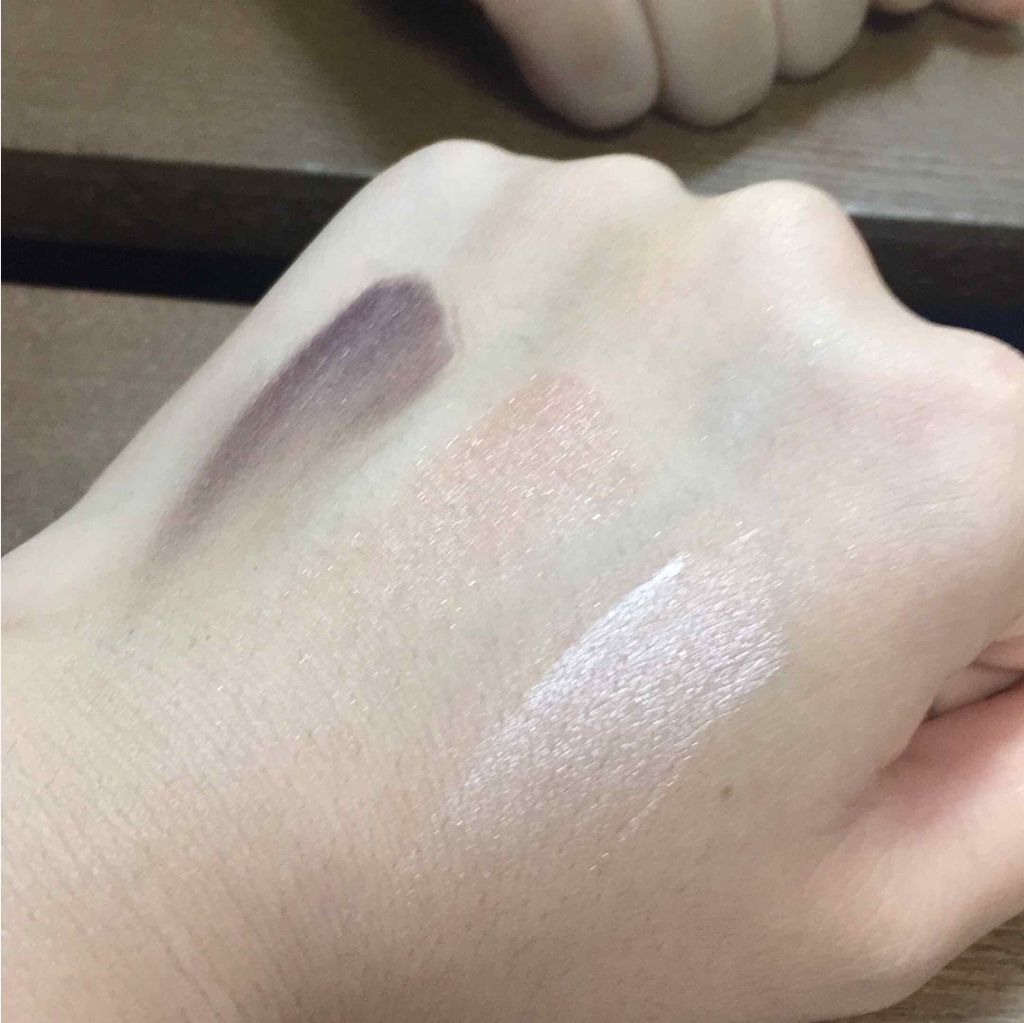 トーンアップアイシャドウ/CEZANNE/アイシャドウパレットを使ったクチコミ(2枚目)