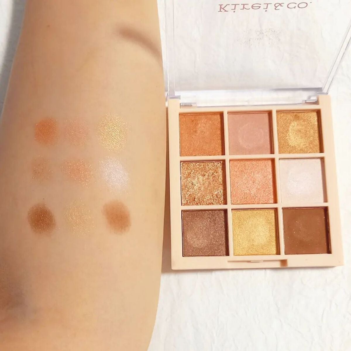 アイシャドウパレット/Kirei&co./アイシャドウパレットを使ったクチコミ(2枚目)