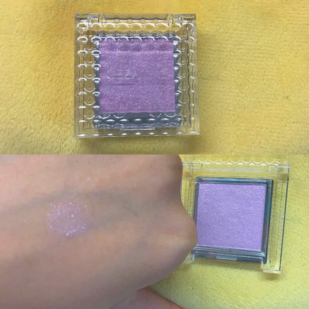 シングルカラーアイシャドウ/CEZANNE/単色アイシャドウを使ったクチコミ（1枚目）