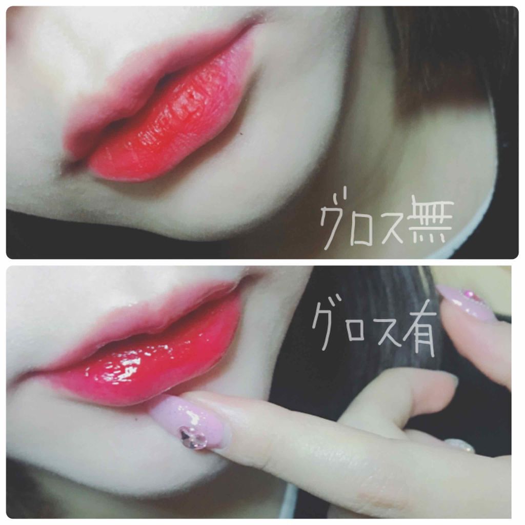 スウィーツ スウィーツ フルーツティントバームのクチコミ「
こんばんは🐶
今日は私がめちゃくちゃ(強調)オススメする(多分)絶対落ちないティントです💄
.....」（3枚目）