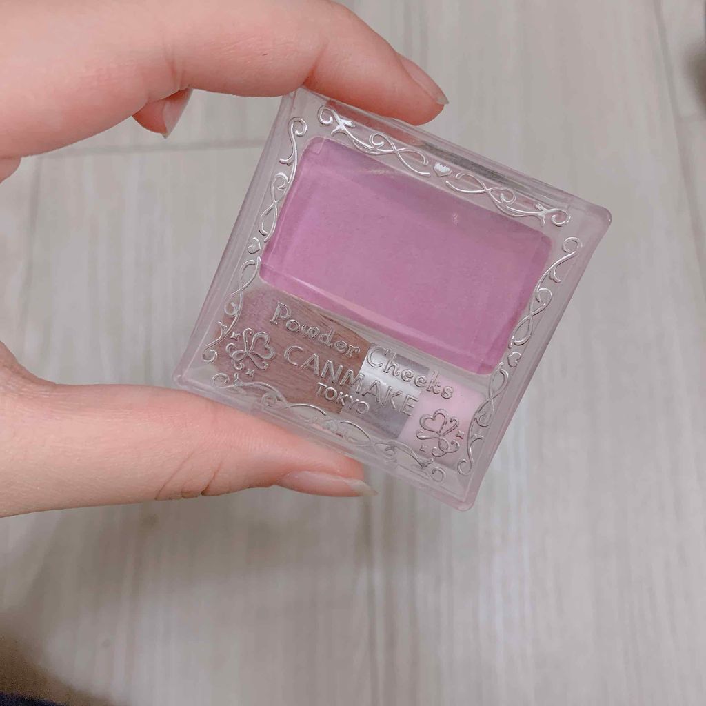 【旧品】パウダーチークス/キャンメイク/パウダーチークを使ったクチコミ(1枚目)