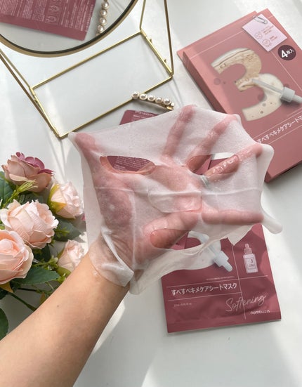 3番 すべすべキメケアシートマスク/numbuzin/シートマスク・パックを使ったクチコミ(4枚目)