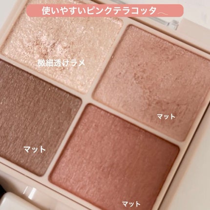 シルキースフレアイズ(マットタイプ)/キャンメイク/アイシャドウパレットを使ったクチコミ(3枚目)