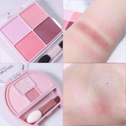 プランぷくコーデアイズ/キャンメイク/パウダーアイシャドウを使ったクチコミ(2枚目)