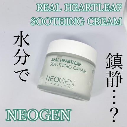 リアルドクダミスージングクリーム/NEOGEN/フェイスクリームを使ったクチコミ(1枚目)