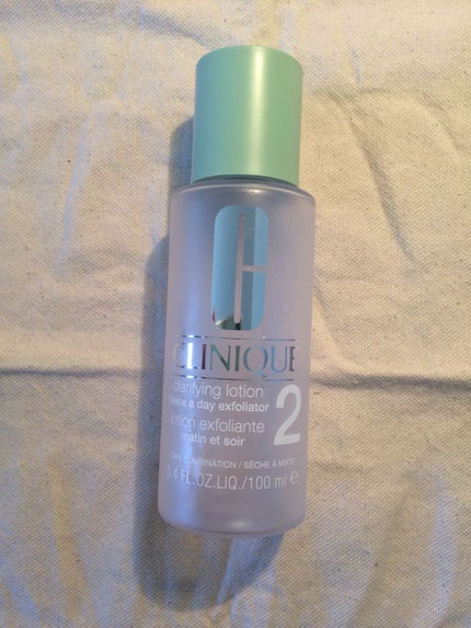 クラリファイング ローション 2/CLINIQUE/拭き取り化粧水を使ったクチコミ(1枚目)