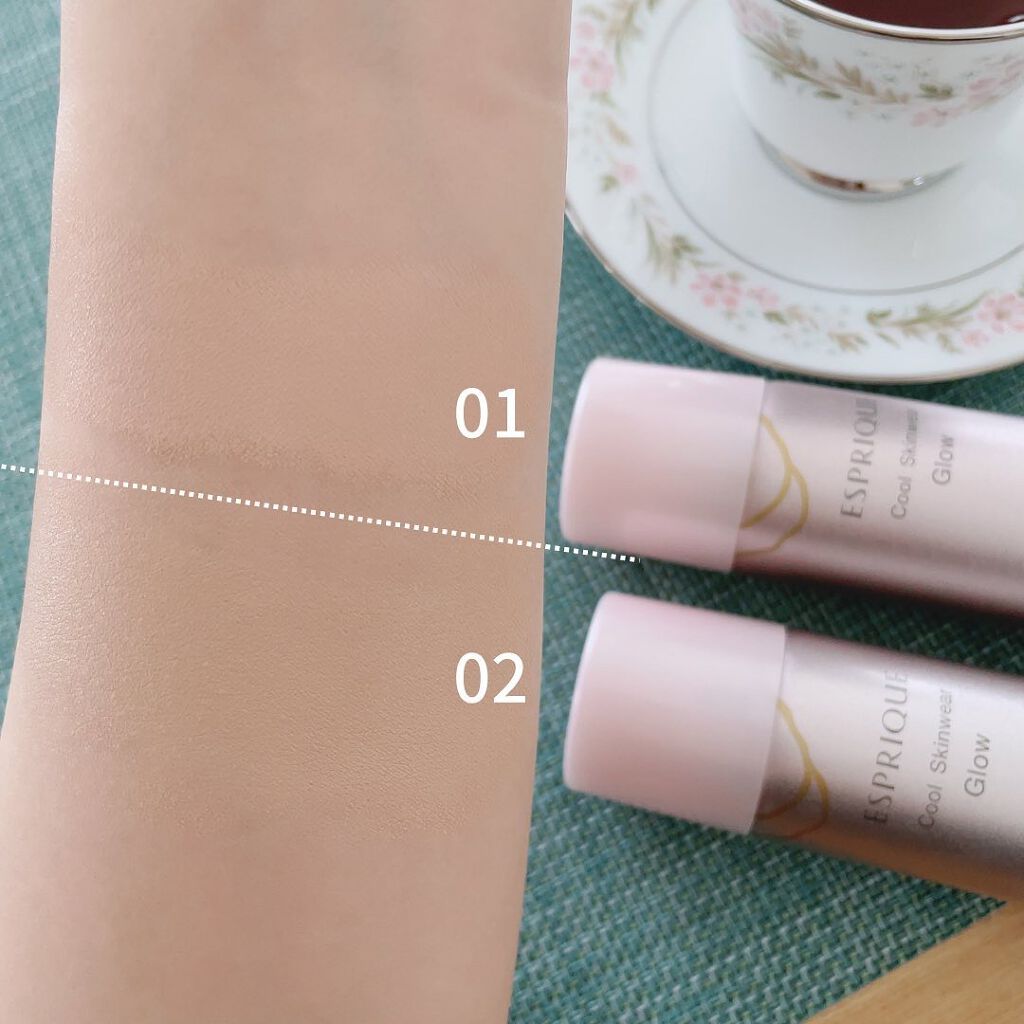 クールスキンウェアグロウ/ESPRIQUE/化粧下地を使ったクチコミ(9枚目)