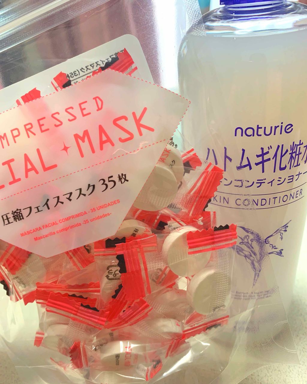 ハトムギ化粧水(ナチュリエ スキンコンディショナー R )/ナチュリエ/化粧水を使ったクチコミ（1枚目）