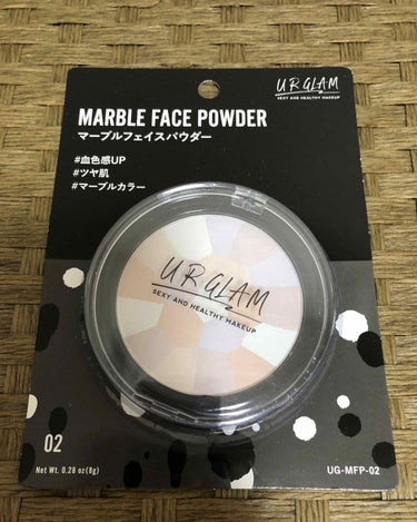 UR GLAM　MARBLE FACE POWDER/U R GLAM/プレストパウダーを使ったクチコミ（1枚目）