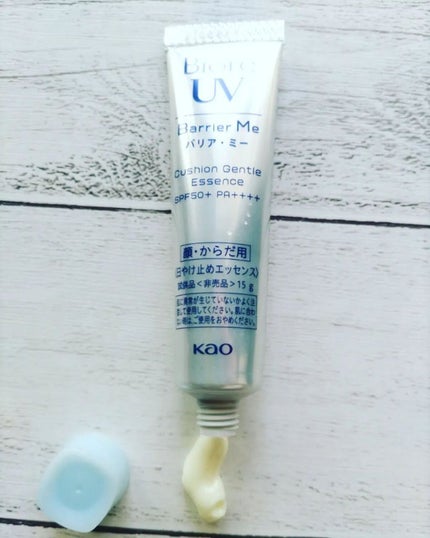 ビオレUV バリアミー クッションジェントルエッセンス		/ビオレ/日焼け止めクリームを使ったクチコミ(1枚目)