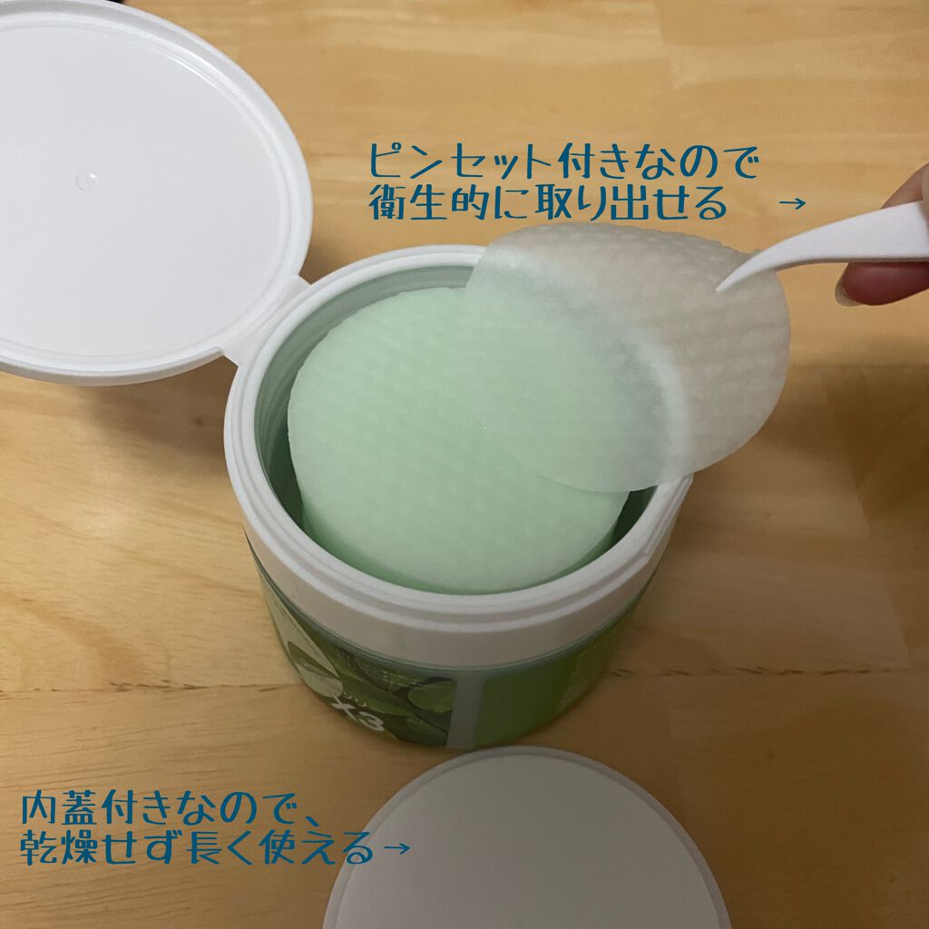 ティーツリーカーミングエッセンスパッド/MEDIHEAL/トナーパッドを使ったクチコミ(2枚目)