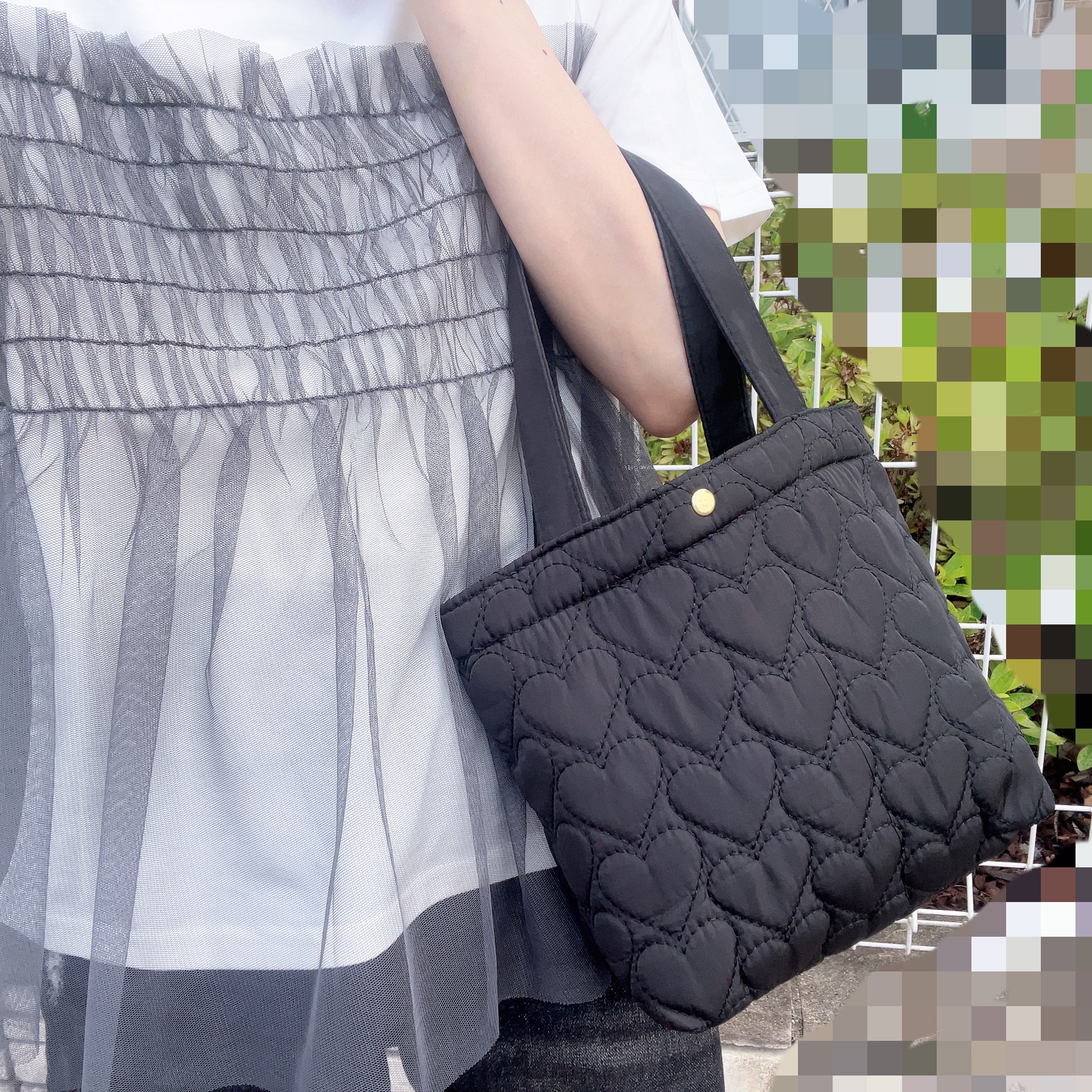 スモールスクエアバッグ/SHEIN/その他を使ったクチコミ（3枚目）