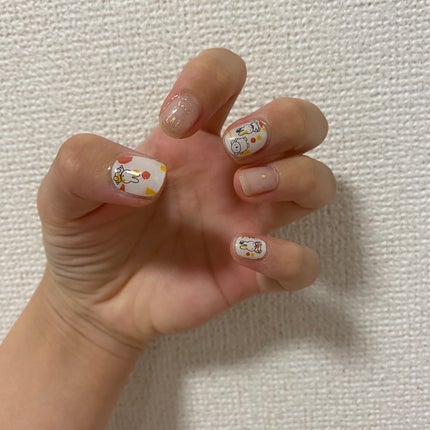 ジェルネイル(ライト対応)/セリア/ジェルネイルを使ったクチコミ(1枚目)