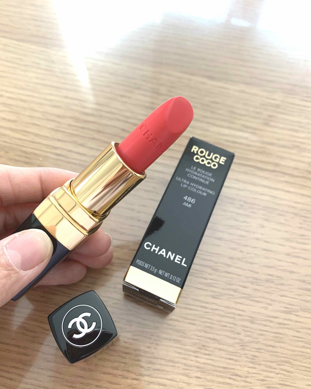ルージュ ココ/CHANEL/口紅を使ったクチコミ(3枚目)