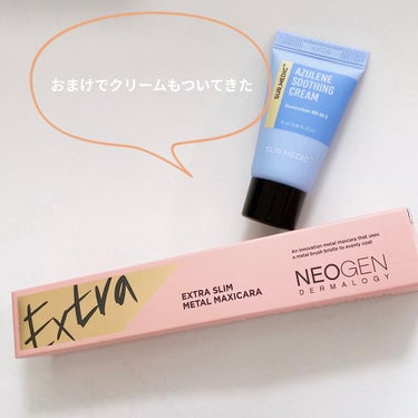 NEOGEN エクストラ スリム メタル マキシカラのクチコミ「メガ割で購入したメタルマスカラを紹介します💡

Twitterで知って気になっていたメタルマス.....」（2枚目）