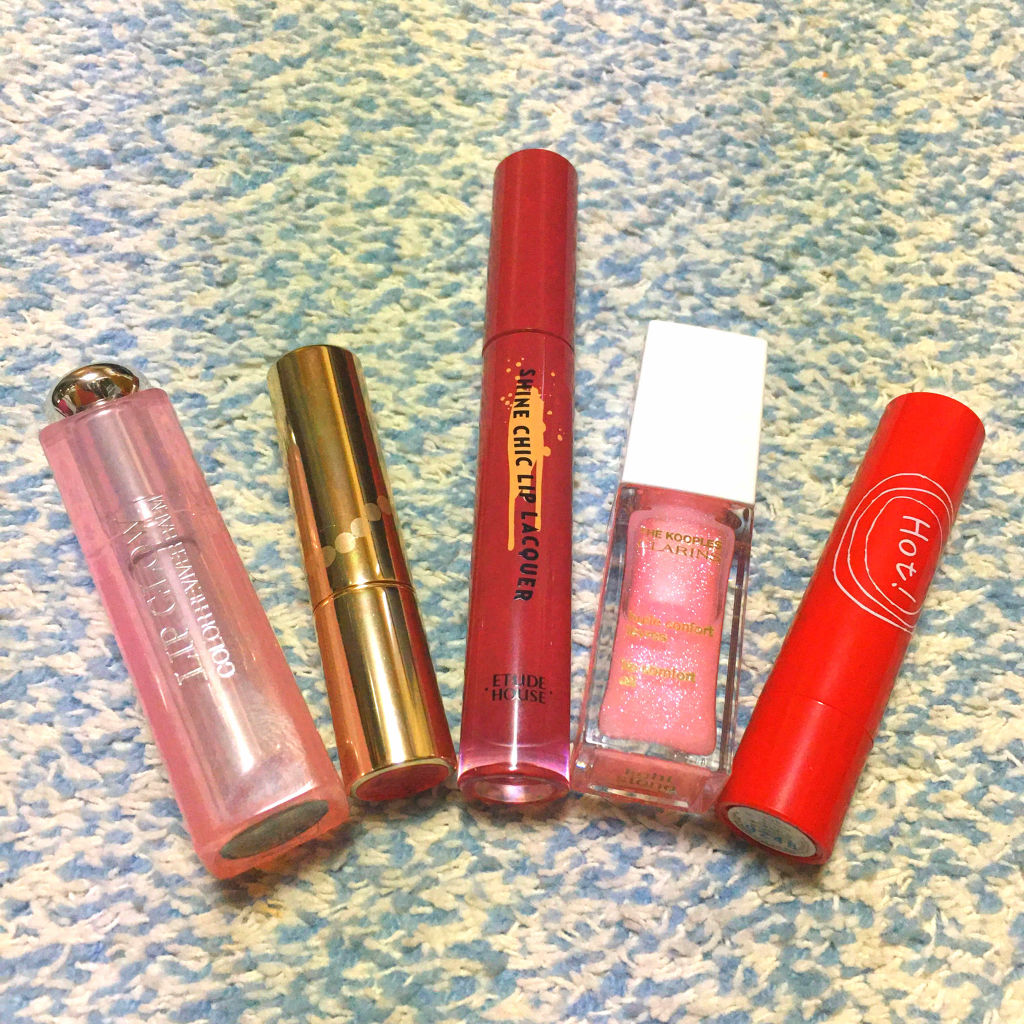 シャインシックリップラッカー PP501 ラベンダーブリーズ/ETUDE/リップグロスを使ったクチコミ（1枚目）