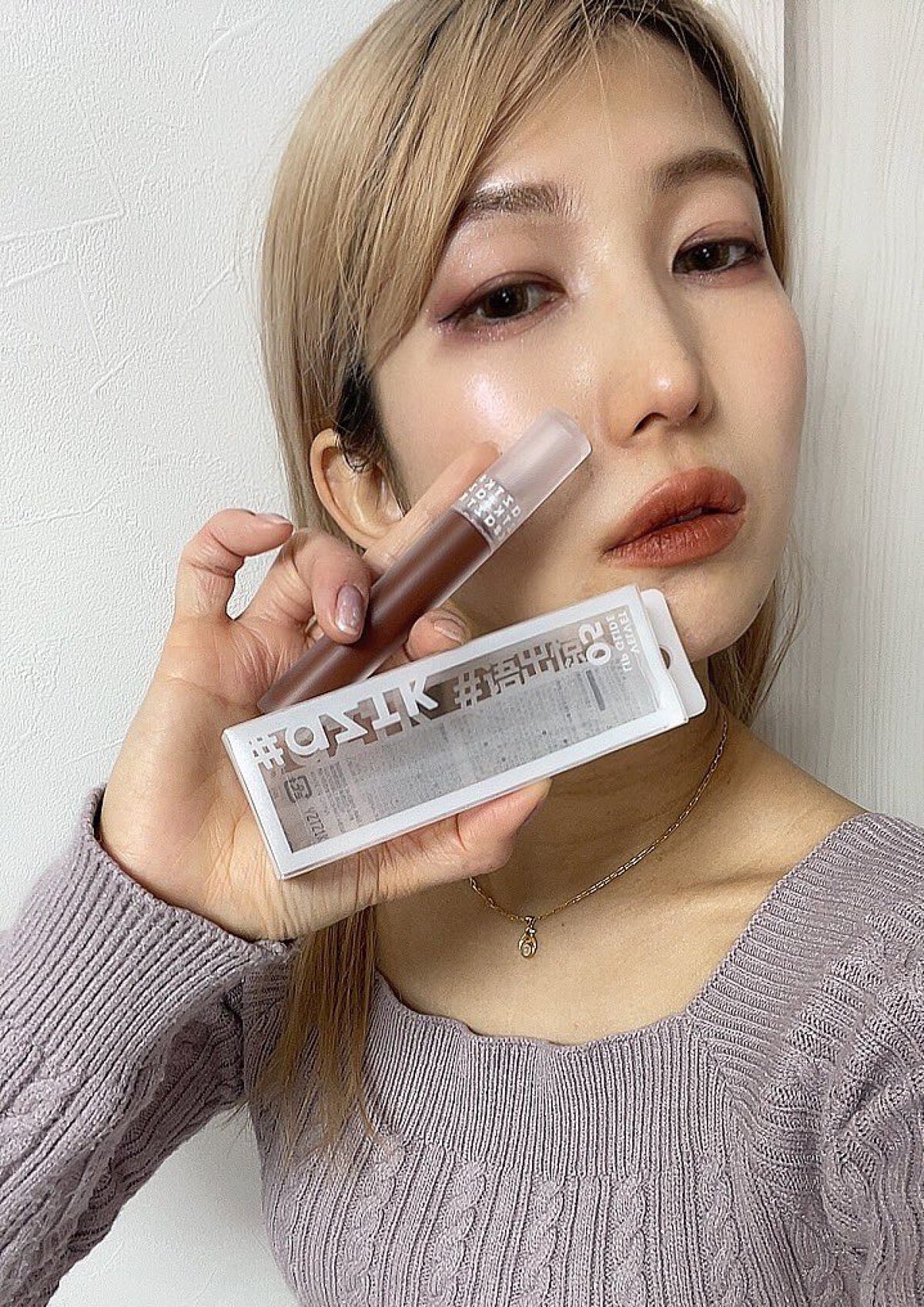 ベルベットクリーミィリップ/aZTK/口紅を使ったクチコミ（2枚目）