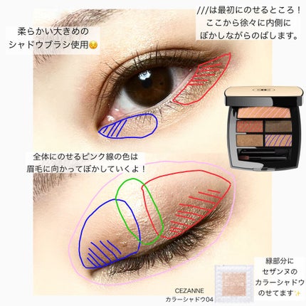 レ ベージュ パレット ルガール/CHANEL/アイシャドウパレットを使ったクチコミ(6枚目)