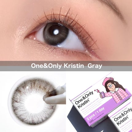 One & Only Kristin/Hapa kristin/カラーコンタクトレンズを使ったクチコミ(2枚目)
