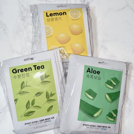 エアリーシートマスク レモン /MISSHA/シートマスク・パックを使ったクチコミ(1枚目)