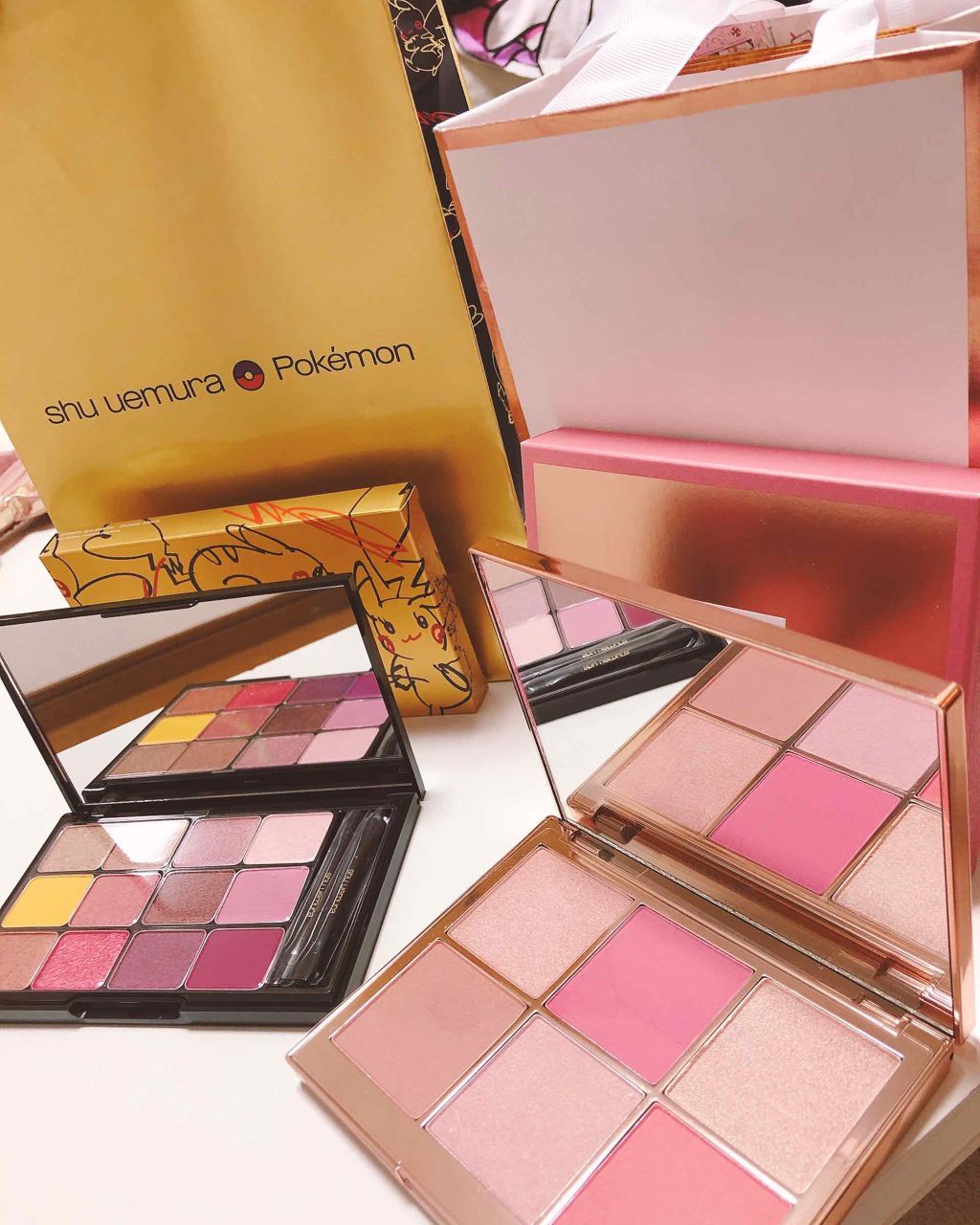 ピカシュウ アイ パレット‐サンダーショック/shu uemura/アイシャドウパレットを使ったクチコミ(2枚目)