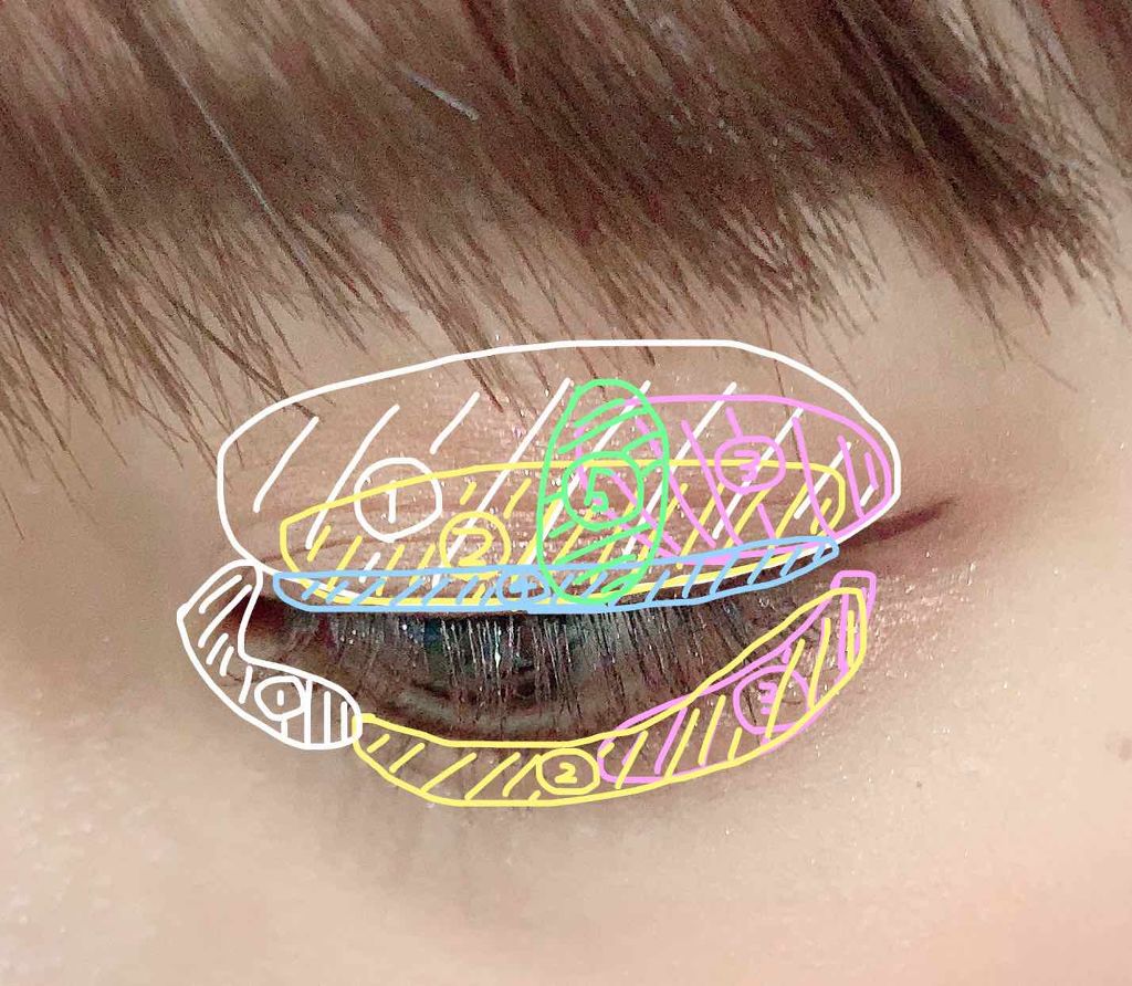 【旧品】パーフェクトスタイリストアイズ/キャンメイク/アイシャドウパレットを使ったクチコミ（3枚目）