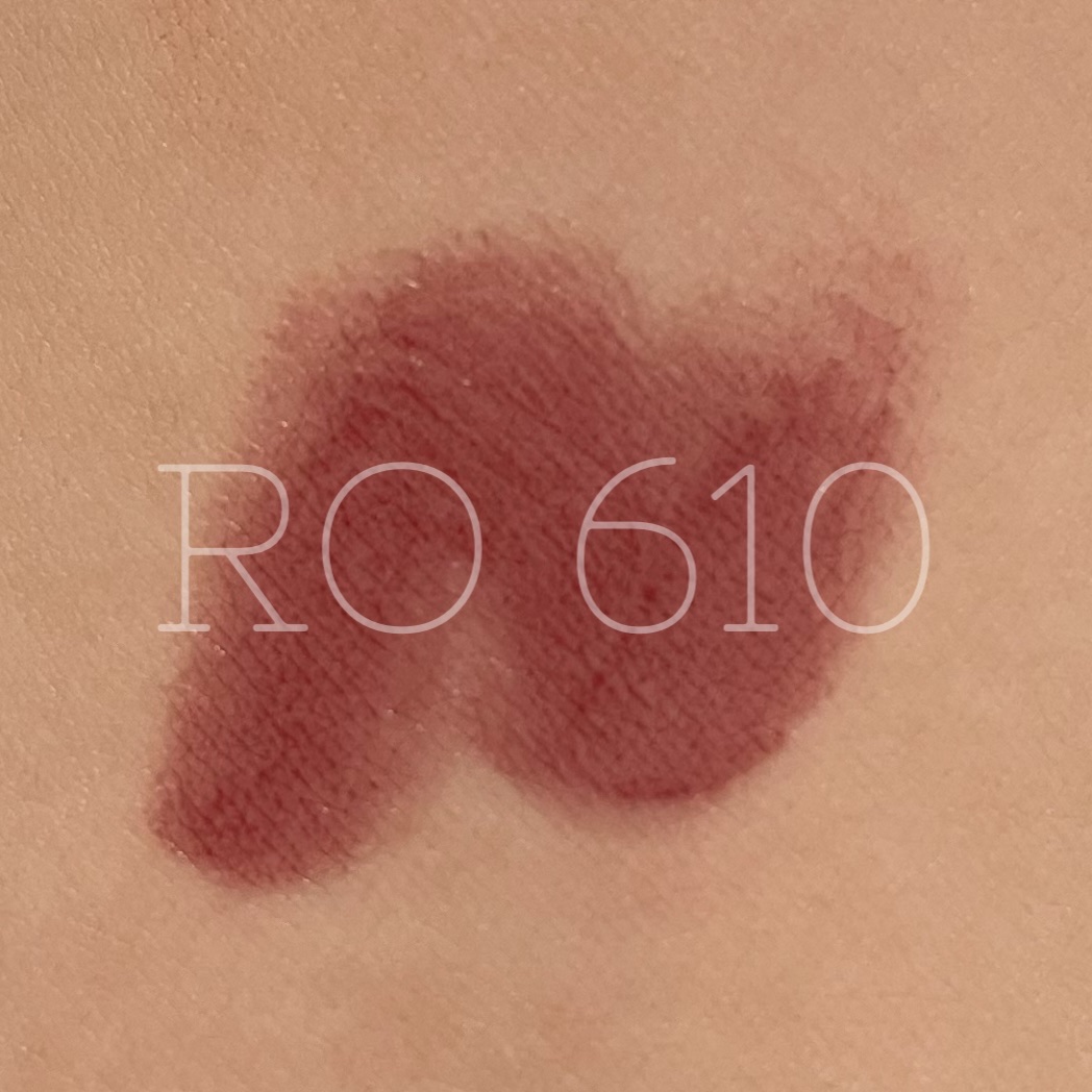 ミニバーム リップスティック RO610 バーガンディ/Visée/口紅を使ったクチコミ（1枚目）