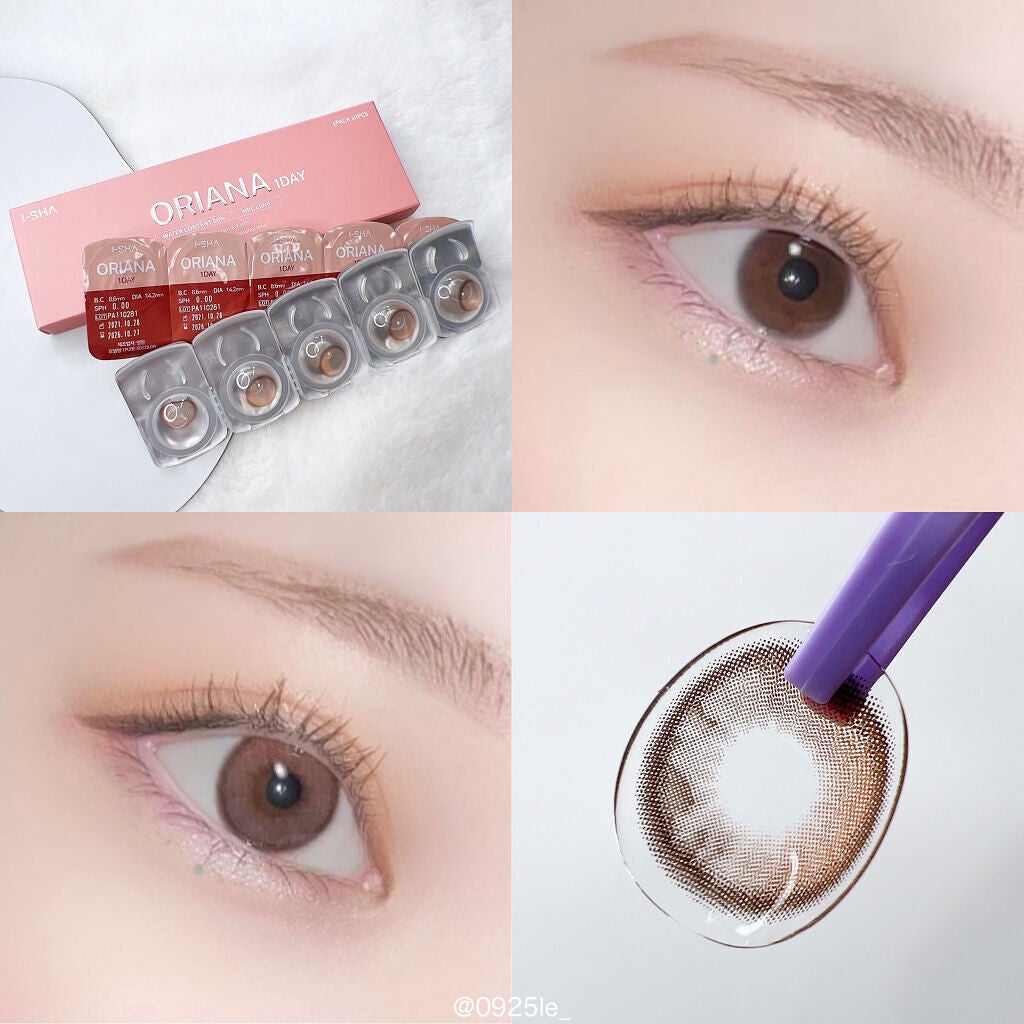 i-sha Oriana/蜜のレンズ/カラーコンタクトレンズを使ったクチコミ(2枚目)