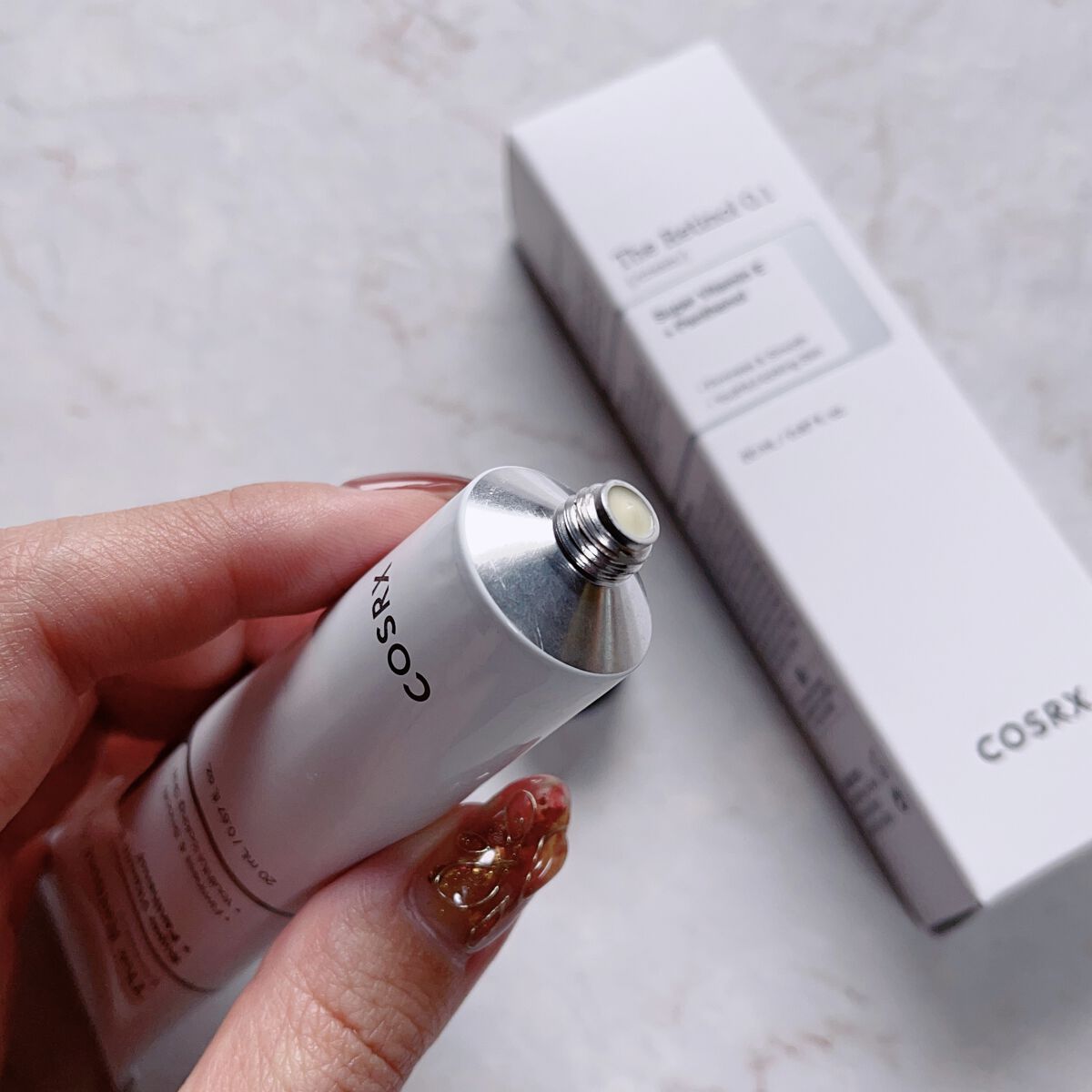 RXザ・レチノール0.1クリーム/COSRX/フェイスクリームを使ったクチコミ（2枚目）