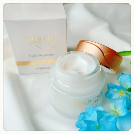 ワールド ワン ナイトリペアージュ/ステファニー/フェイスクリームを使ったクチコミ(1枚目)