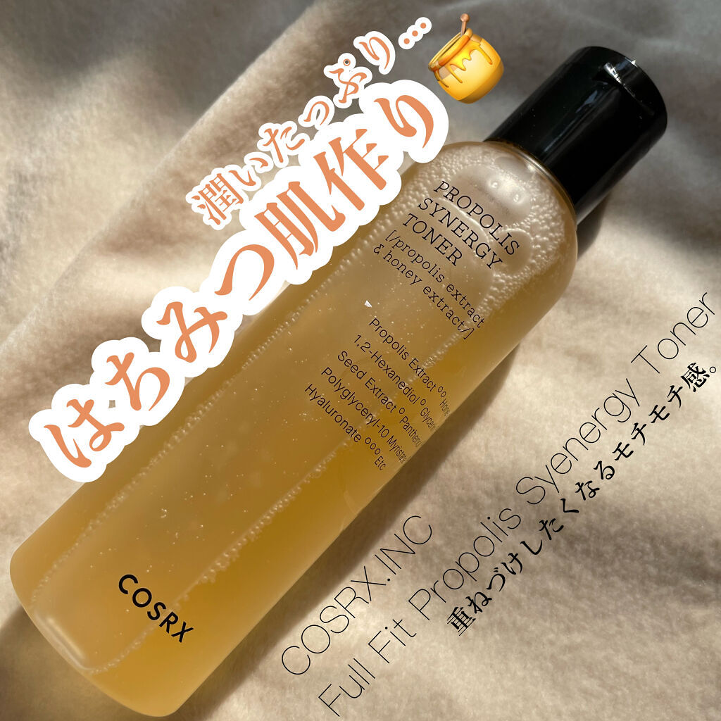 フルフィットプロポリスシナジートナー/COSRX/化粧水を使ったクチコミ（1枚目）