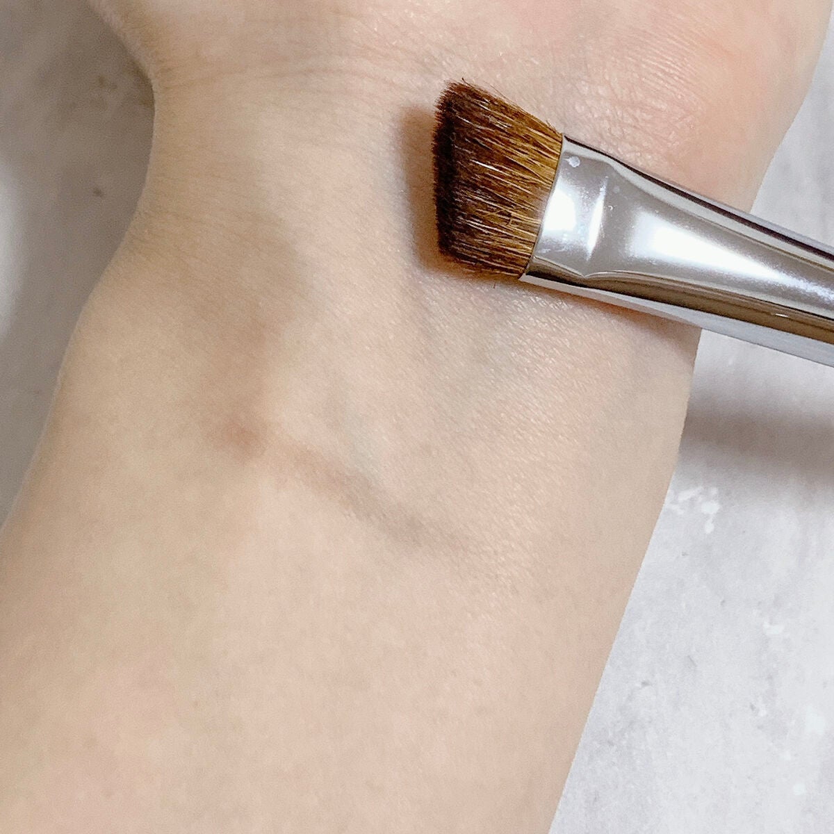 フーミー アイブロウブラシ 熊野筆/WHOMEE/メイクブラシを使ったクチコミ(2枚目)