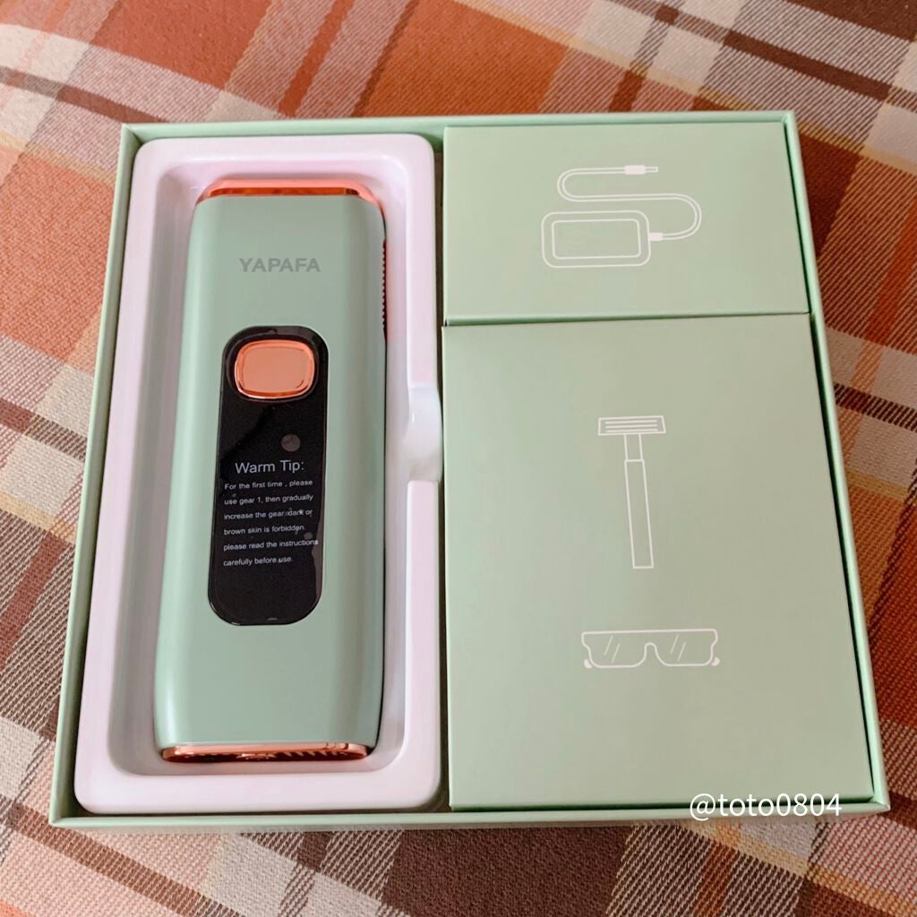 IPL脱毛器/YAPAFA/家庭用脱毛器を使ったクチコミ(1枚目)