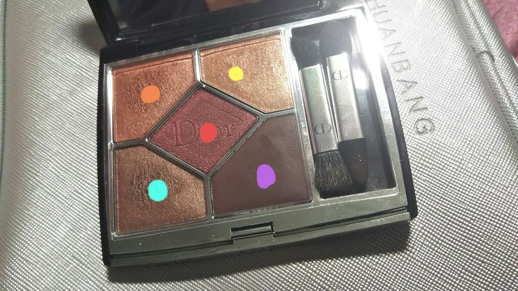 【旧】サンク クルール クチュール/Dior/アイシャドウパレットを使ったクチコミ（2枚目）