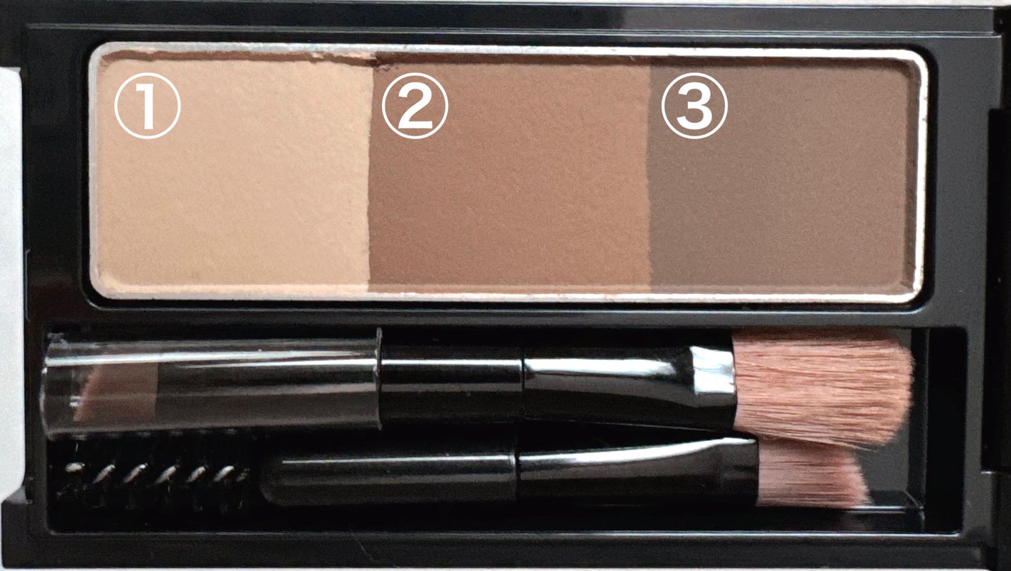 ケイト デザイニングアイブロウ3D/KATE/パウダーアイブロウを使ったクチコミ(2枚目)