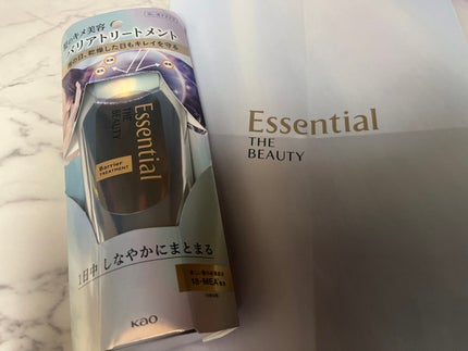 髪のキメ美容バリアトリートメント/エッセンシャル/洗い流すヘアトリートメントを使ったクチコミ(4枚目)