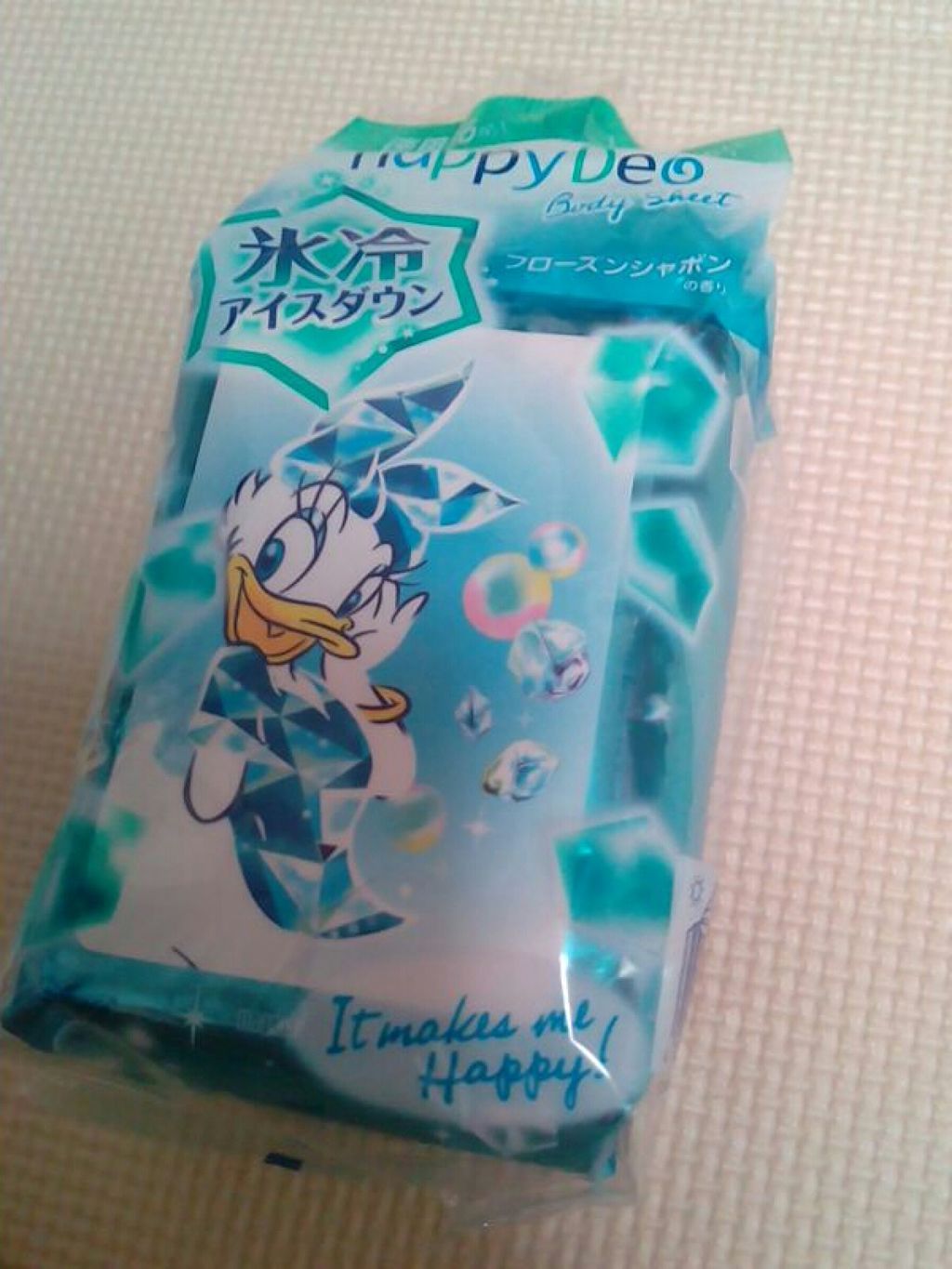 ハッピーデオ ボディシート アイスダウン フルーツクーラー/マンダム/ボディシートを使ったクチコミ(1枚目)