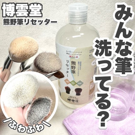熊野筆リセッター/博雲堂/その他化粧小物を使ったクチコミ(1枚目)