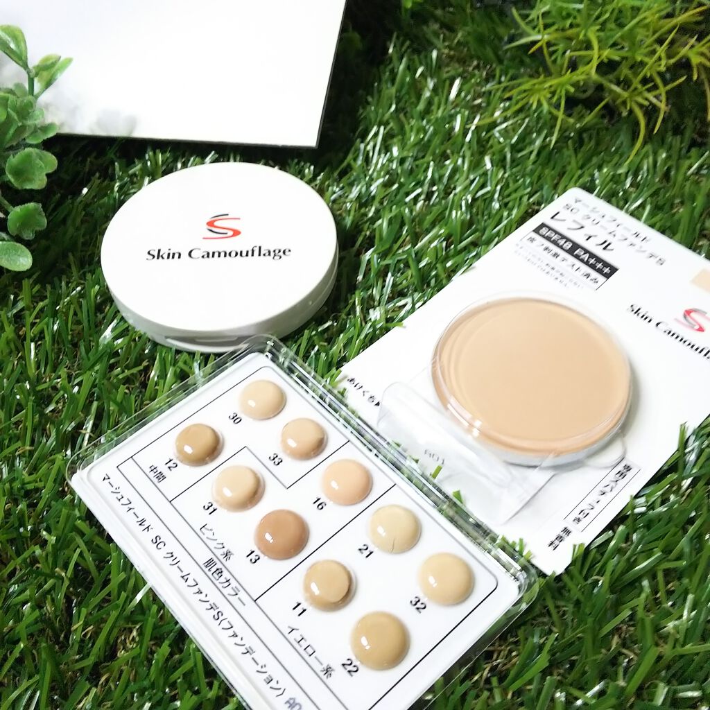 マーシュフィールド SC クリームファンデS/マーシュ・フィールド/クリーム・エマルジョンファンデーションを使ったクチコミ(4枚目)