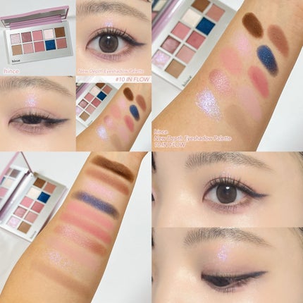 ニューデップスアイシャドウパレット/hince/アイシャドウパレットを使ったクチコミ(4枚目)