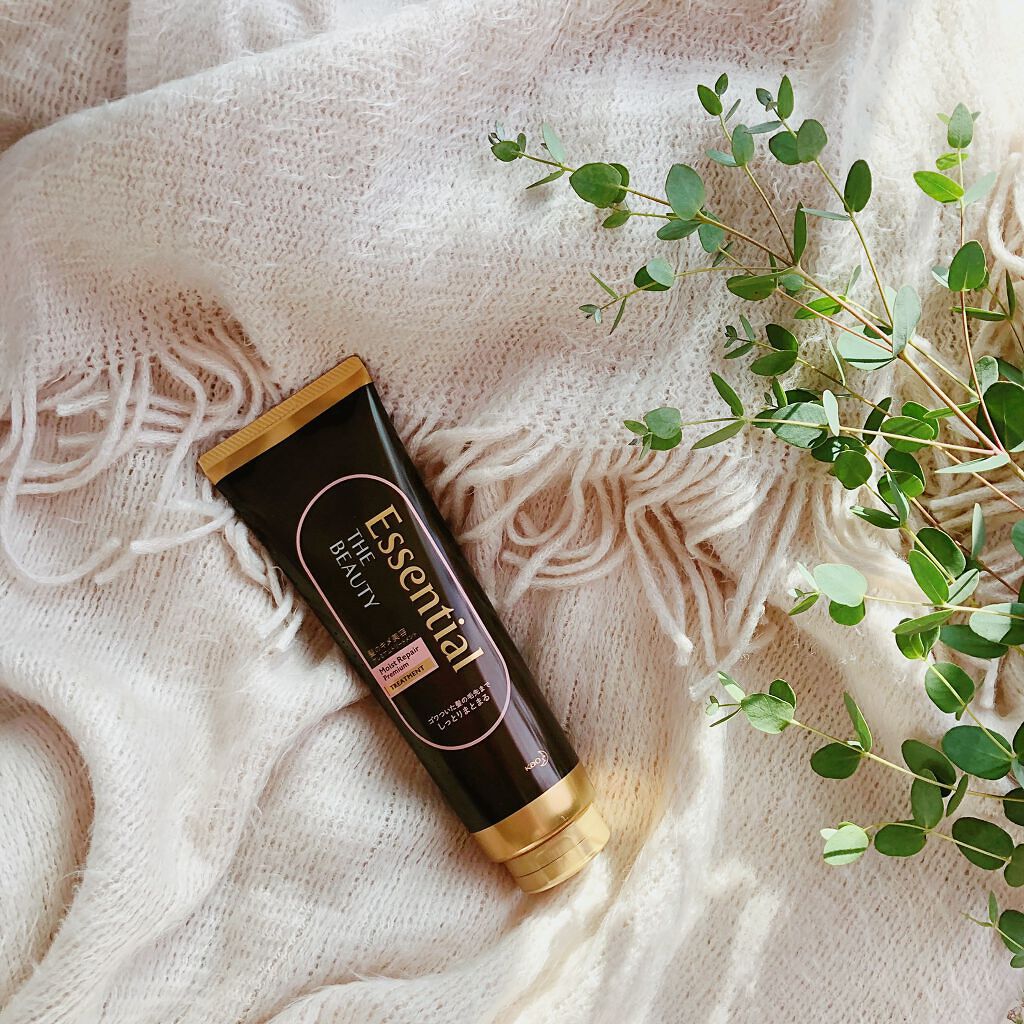 THE BEAUTY 髪のキメ美容プレミアムトリートメント<モイストリペアプレミアム>/エッセンシャル/洗い流すヘアトリートメントを使ったクチコミ(1枚目)